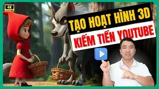 Hướng Dẫn Tạo Video Hoạt Hình 3D Để Kiếm Tiền Youtube AI Siêu Dễ