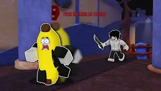 GETTING CHASED by a CRAZY KILLER in Roblox...
