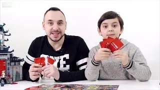 Папа Роб и Ярик играют в настольную игру Ниндзяго!