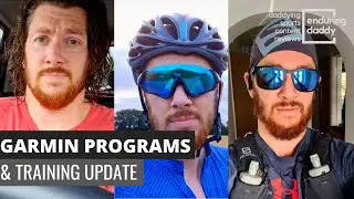Garmin training plan, progression updates and Theo