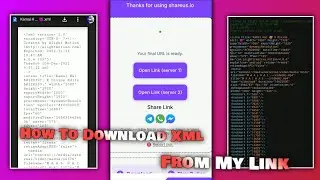 How To Download Xml From My Link And Import In Alightmotion