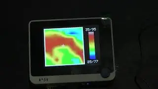 Making a thermal camera from AMG8833 and Wio Terminal