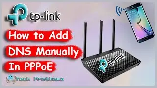 How to add DNS manually in tp link router with PPPoE connection || Configure DNS manually tp link