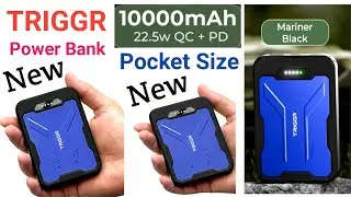 TRIGGR Pocket Size Power Bank 10000 mAh 22.5 W