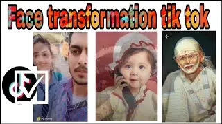 Face transformation tik tok video | new trend face change karo tik tok journey🔥