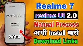 Realme 7 Realme Ui 2.0 update | How to install Realme Ui 2.0 in realme 7 | Full process
