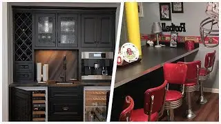 75 Home Bar With Laminate Countertops Design Ideas You'll Love 🔴