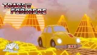 Transformers Bumblebee Synthwave [Blender]-Ryouji Studios