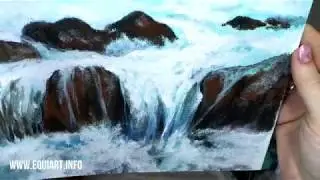 Море акрилом / acrylic painting