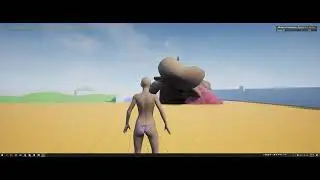 DAZ Studio to Unreal Engine 5 (UE5) to ALS V4 Retarget IK Rig Test 2 Monster Fail
