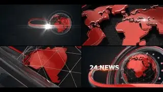 News Opener V2 | After Effects template | broadcast design