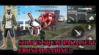 #FREEFIREINDONESIA     EPIC MOMEN!! SET FRONTAL GAMING!! AUTO DI KEJAR MUSUH!!