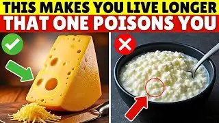 Over 60? 4 DANGEROUS Cheeses You Should NEVER Touch and 4 You MUST Eat Daily | Senior Health Tips