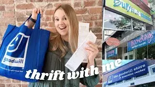 THRIFT WITH ME for Clothes to Resell on Poshmark & eBay | Boston Thrift Stores 2021