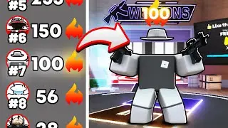 I got a 116 WINSTREAK in Roblox Rivals!