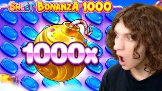 MY BIGGEST WIN EVER ON SWEET BONANZA 1000!!!!