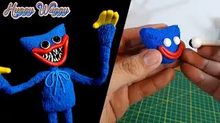 HUGGY WUGGY😱😱(POPPY PLAYTIME/COLAB:@Roart)PLASTILINA✔✔✔ PORCELANA✔✔ POLYMER CLAY✔