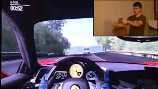 Forza Motorsport 4 Gameplay E3 2010 Kinect  test drive