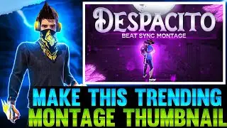 HOW TO MAKE FREE FIRE MONTAGE THUMBNAIL TUTORIAL || FREE FIRE ||KARTIK GFX❤️
