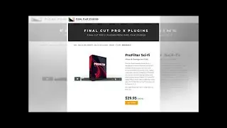 Pixel Film Studios Releases ProFilter Sci-fi for Final Cut Pro X