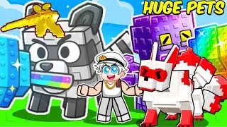 I Built a GIANT PET ARMY in Roblox GROW A GARDEN...