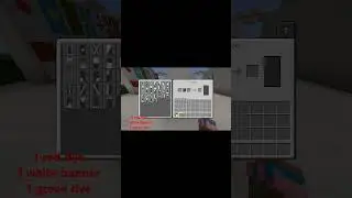 How to make the Hungary 🇭🇺 flag in Minecraft #minecraft #flag #shorts #howto