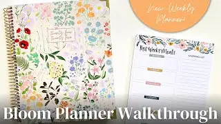 New Vision Planner! | Weekly Vertical Planner | Bloom Planners