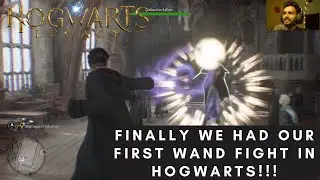 Finally we had our first Wand Fight in Hogwarts!!! : Hogwarts Legacy