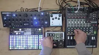 Modal Argon 8m Dub Chords + Synthstrom Deluge | Dub Techno Session #11