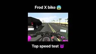 frod x bike|top speed test bike|#fastbike #dance