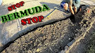 STOP Bermuda GRASS from Spreading