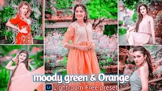 Moody Green And Orange tone Lightroom preset || Lightroom Presets Free Download || free presets