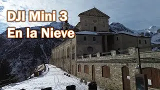 Drone DJI Mini 3 - En la nieve
