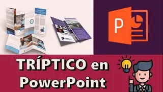 ¿Cómo hacer un TRÍPTICO en POWERPOINT?