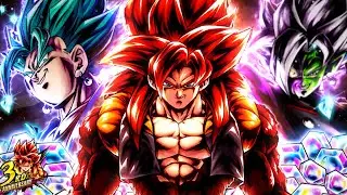ABSOLUTE BEST 25KCC GODLY 3RD  YEAR ANNIVERSARY SUMMONS!-LF SSJ4 GOGETA & ZAMASU-Dragon Ball Legends