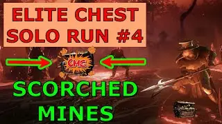 SCORCHED MINES - SOLO Elite Chest Run | EASY Expertise Farm | New World MMO