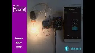 Arduino Relay Lamp using 1Sheeld