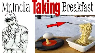 ये Mr.India breakfast तों नहीं कर रहे।।Food freezed  in -45°Celcius||#FunTathya