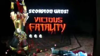 Mortal Kombat : Armageddon Wii Fatalities : Vicious Fatality