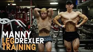 MANNY DREXLER: LEG DAY - Natural Bodybuilding Competition Prep