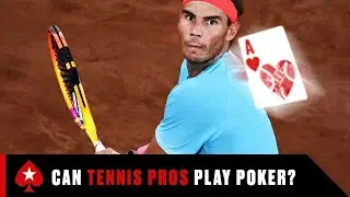 TENNIS PLAYER hits a different kind of ACE ♠️ Celebrities in Poker ♠️ PokerStars