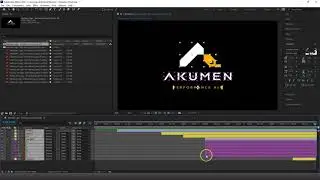 Animating a Vector Logo in AE - Laying Out the Basic Timing