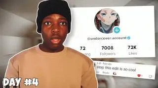 Going Undercover as a DEMON SLAYER TikTok editing fanpage for ONE WEEK...