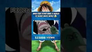 when your dads name is enough to silence the world #viral #edit #fyp #shorts #onepiece #ace