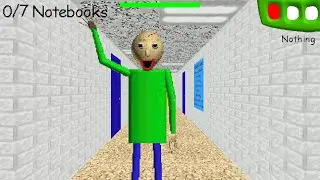 Baldi's Basics But Everyone (Except Baldi) is INVISIBLE