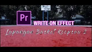 Tutorial | Cara Membuat Write On Effect Tulisan Tangan  - Adobe Premiere Pro