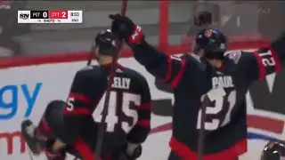 Lassi Thomson gets his First NHL point...Many more to come! #FirstNHLpoint #SensProspect