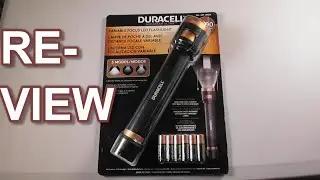 DURACELL Flashlight 2500 LUMEN  COSTCO Item1600258 REVIEW