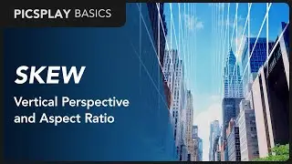 Skew - Vertical Perspective and Aspect Ratio | PICSPLAY Basics