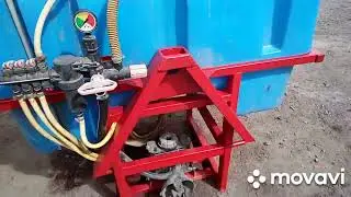 обприскувач на автосцепку.